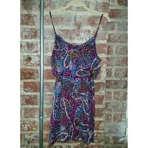 Wet Seal purple spaghetti strap dress size small